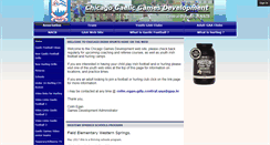 Desktop Screenshot of chicagoirishsports.com